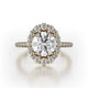 Michael M Center Stone Prong Round Engagement Ring