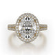 MICHAEL M Engagement Rings 18K Yellow Gold Defined R778-3 R778-3YG