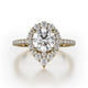 MICHAEL M Engagement Rings 18K Yellow Gold Defined R785-2 R785-2YG