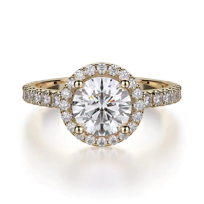 MICHAEL M Engagement Rings 18K Yellow Gold Europa R320S-1 R320S-1YG