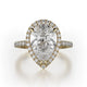MICHAEL M Engagement Rings 18K Yellow Gold Europa R320S-2PR R320S-2PR-YG
