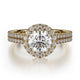 MICHAEL M Engagement Rings 18K Yellow Gold Europa R456-1 R456-1YG