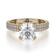 MICHAEL M Engagement Rings 18K Yellow Gold Europa R483-1 R483-1YG
