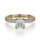 MICHAEL M Engagement Rings 18K Yellow Gold Europa R493-0.75 R493-0.75YG