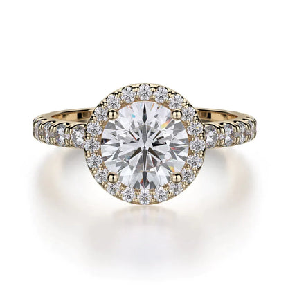 MICHAEL M Engagement Rings 18K Yellow Gold Europa R494-1 R494-1YG