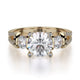 MICHAEL M Engagement Rings 18K Yellow Gold Europa R505-1 R505-1YG