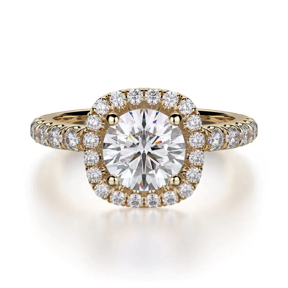 MICHAEL M Engagement Rings 18K Yellow Gold Europa R536-1 R536-1YG