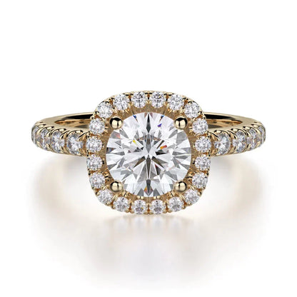 MICHAEL M Engagement Rings 18K Yellow Gold Europa R536-1 R536-1YG