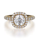 MICHAEL M Engagement Rings 18K Yellow Gold Europa R536-1 R536-1YG
