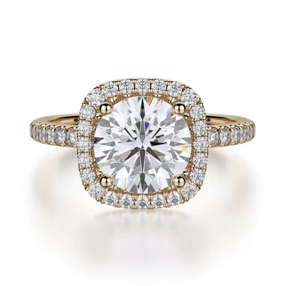 MICHAEL M Engagement Rings 18K Yellow Gold Europa R536S-1.5 R536S-1.5YG