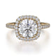 MICHAEL M Engagement Rings 18K Yellow Gold Europa R536S-1.5 R536S-1.5YG