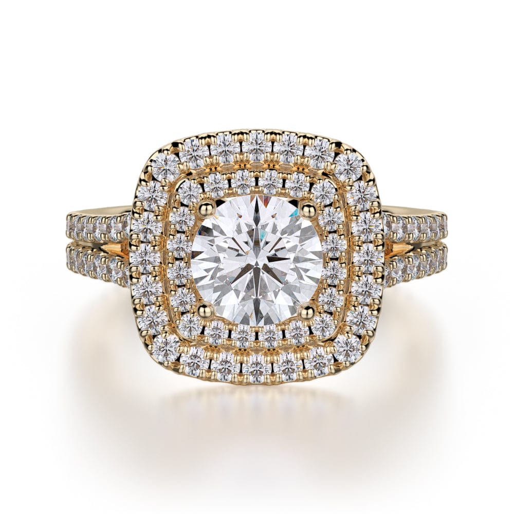 MICHAEL M Engagement Rings 18K Yellow Gold Europa R661-1 R661-1YG