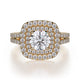 MICHAEL M Engagement Rings 18K Yellow Gold Europa R661-1 R661-1YG