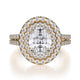 MICHAEL M Engagement Rings 18K Yellow Gold Europa R689-2 R689-2YG