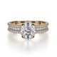 MICHAEL M Engagement Rings 18K Yellow Gold Europa R717-2 R717-2YG