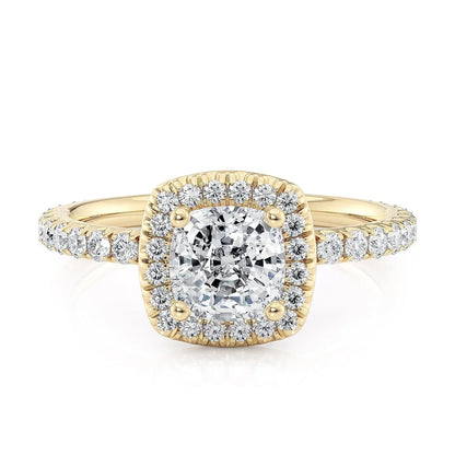 MICHAEL M Engagement Rings 18K Yellow Gold Europa R777-1