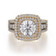 MICHAEL M Engagement Rings 18K Yellow Gold Loud R720-2 R720-2YG