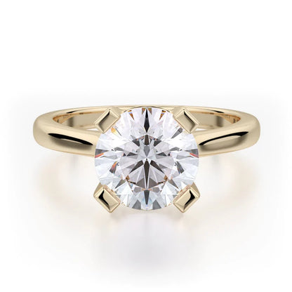 MICHAEL M Engagement Rings 18K Yellow Gold Love R514-1 R514-1YG