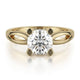 Michael M Solitaire Round Engagement Ring