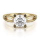 MICHAEL M Engagement Rings 18K Yellow Gold Love R521-1 R521-1YG