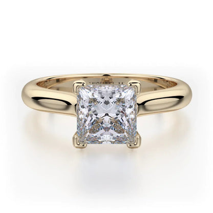 MICHAEL M Engagement Rings 18K Yellow Gold Love R523-1 R523-1YG