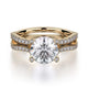 MICHAEL M Engagement Rings 18K Yellow Gold Monaco R612-2 R612-2YG