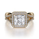 MICHAEL M Engagement Rings 18K Yellow Gold Monaco R635-2 R635-2YG