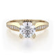 MICHAEL M Engagement Rings 18K Yellow Gold Monaco R651-1 R651-1YG