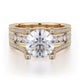 MICHAEL M Engagement Rings 18K Yellow Gold Stella R410-2 R410-2YG