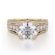 MICHAEL M Engagement Rings 18K Yellow Gold Stella R416-2 R416-2YG