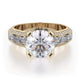 MICHAEL M Engagement Rings 18K Yellow Gold Stella R690-2 R690-2YG