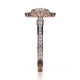 Michael M Prong Round Engagement Ring