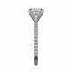 Michael M Center Stone Claw Prong Round Engagement Ring
