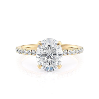 MICHAEL M Engagement Rings Crown R706-2 Oval