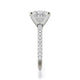 Michael M Hidden Halo Engagement Ring