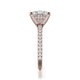 Michael M Hidden Halo Engagement Ring