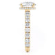 Michael M Hidden Halo Round Engagement Ring