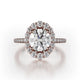 Michael M Center Stone Prong Round Engagement Ring