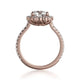 Michael M Center Stone Prong Round Engagement Ring
