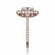 Michael M Center Stone Prong Round Engagement Ring