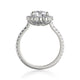 Michael M Center Stone Prong Round Engagement Ring