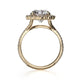 Michael M Prong Round Engagement Ring