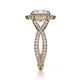 Michael M Prong Round Engagement Ring