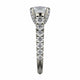 Michael M Prong Round Engagement Ring