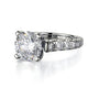 Michael M Prong Round Engagement Ring
