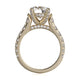 Michael M Prong Round Engagement Ring