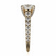 Michael M Prong Round Engagement Ring