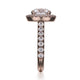 Michael M Prong Round Engagement Ring