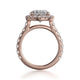 Michael M Oval Engagement Ring