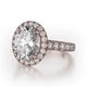 Michael M Oval Engagement Ring
